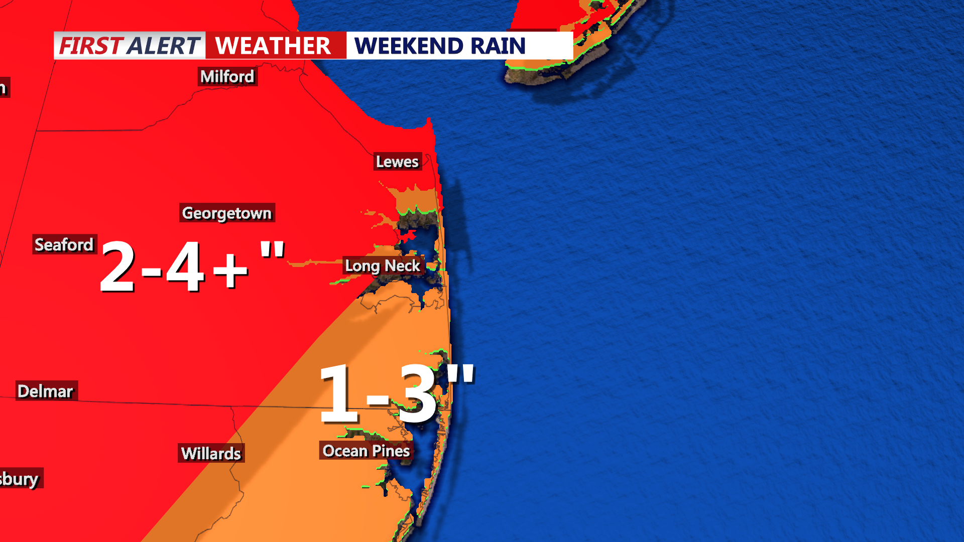 Storm Total Rainfall Expected